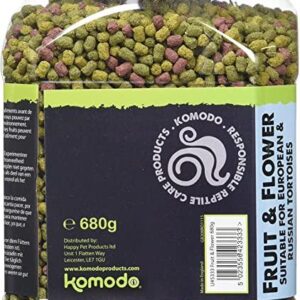 Komodo U45333 680g Fruit and Flower Flavor Tortoise Food