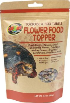 Zoomed flower topper turtle & tortoise food